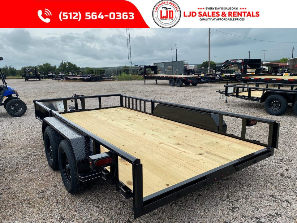 New 2026 Tiger 83" x 14' - Utility Trailer - Gate - Brakes