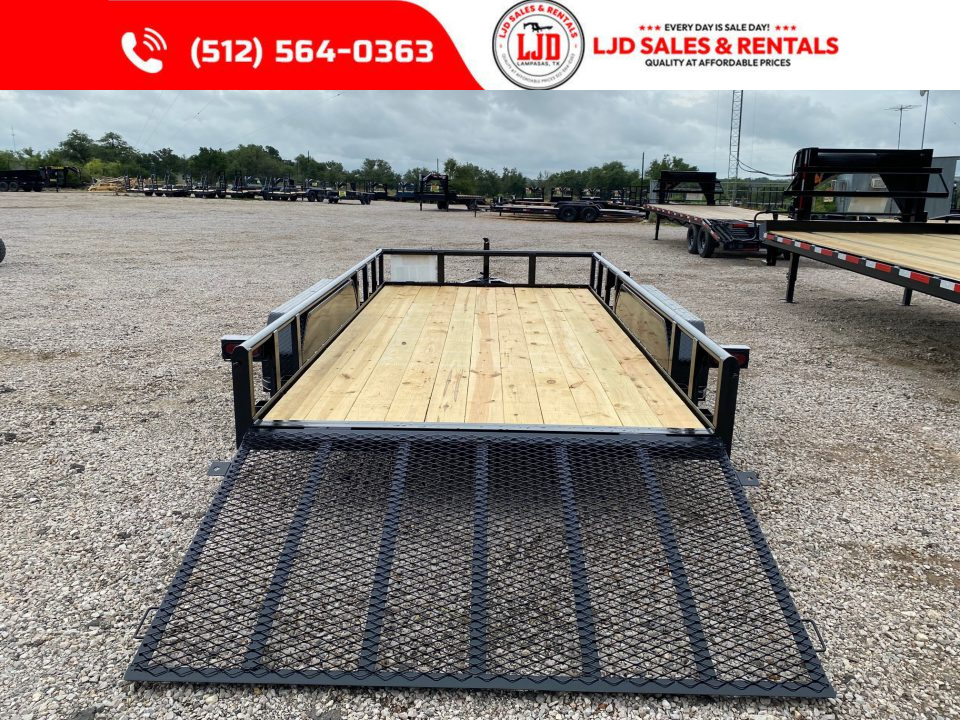 New 2026 Tiger 83" x 14' - Utility Trailer - Gate - Brakes