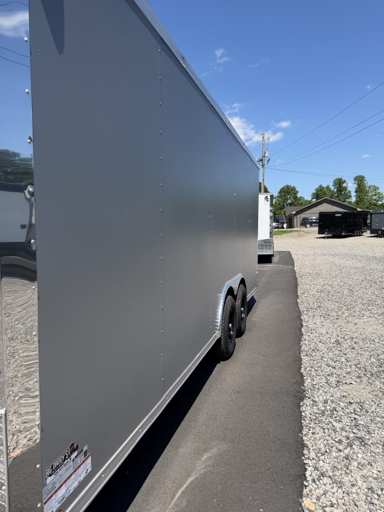 New 2026 Spartan Cargo 8.5x20 Enclosed Trailer, Pro-Series, Preferred Package, 10K GVWR, Polycor, 7' Interior, 4" Tube Cross Members