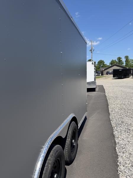 New 2026 Spartan Cargo 8.5x20 Enclosed Trailer, Pro-Series, Preferred Package, 10K GVWR, Polycor, 7' Interior, 4" Tube Cross Members