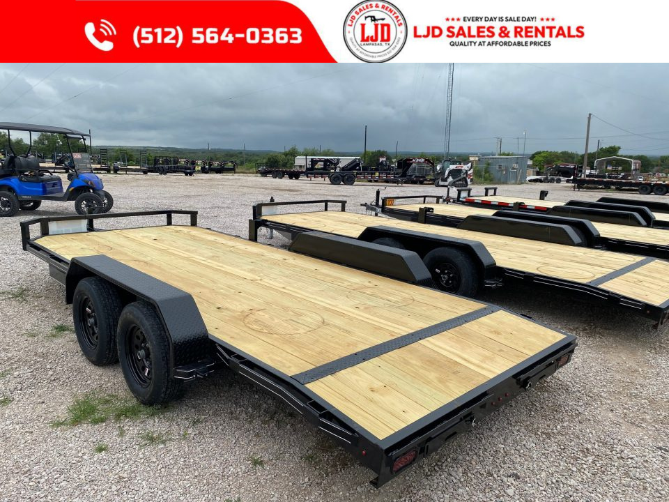 New 2026 Tiger - 83" x 18' - Car Hauler Trailer - SIR - 7K GVWR