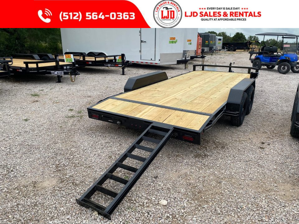 New 2026 Tiger - 83" x 18' - Car Hauler Trailer - SIR - 7K GVWR