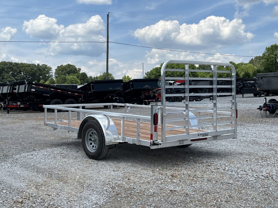 New 2026 Legend 6'X12' 3K Aluminum Utility Trailer