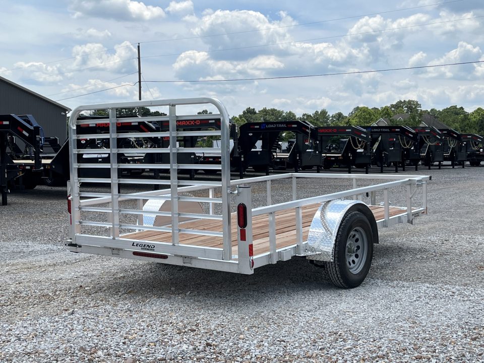 New 2026 Legend 6'X12' 3K Aluminum Utility Trailer