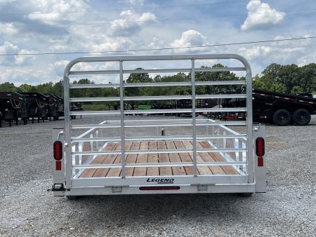 New 2026 Legend 6'X12' 3K Aluminum Utility Trailer