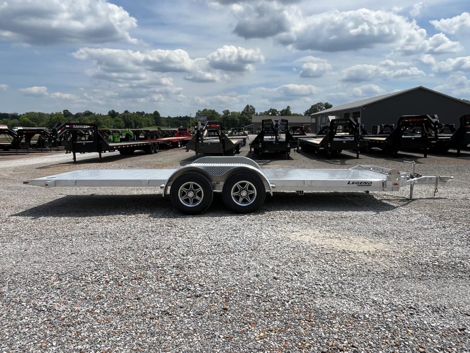 New 2026 Legend 7'X22' Aluminum Tilt Car Hauler