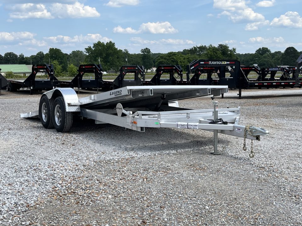 New 2026 Legend 7'X22' Aluminum Tilt Car Hauler