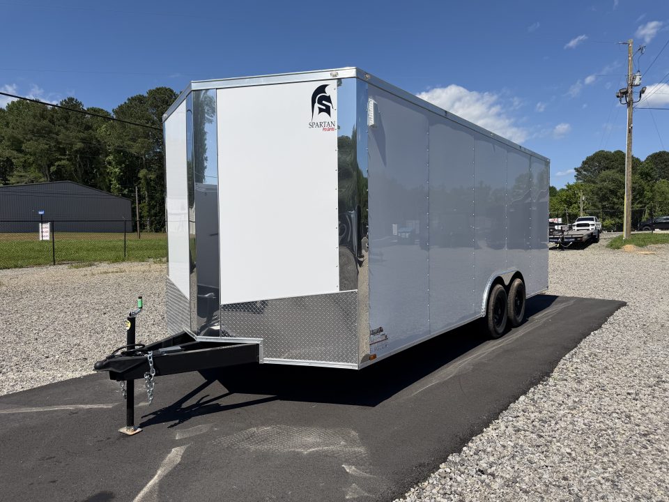 New 2026 Spartan Cargo 8.5x20 Enclosed Trailer, Pro-Series, 10K GVWR, Polycor, 7' Interior