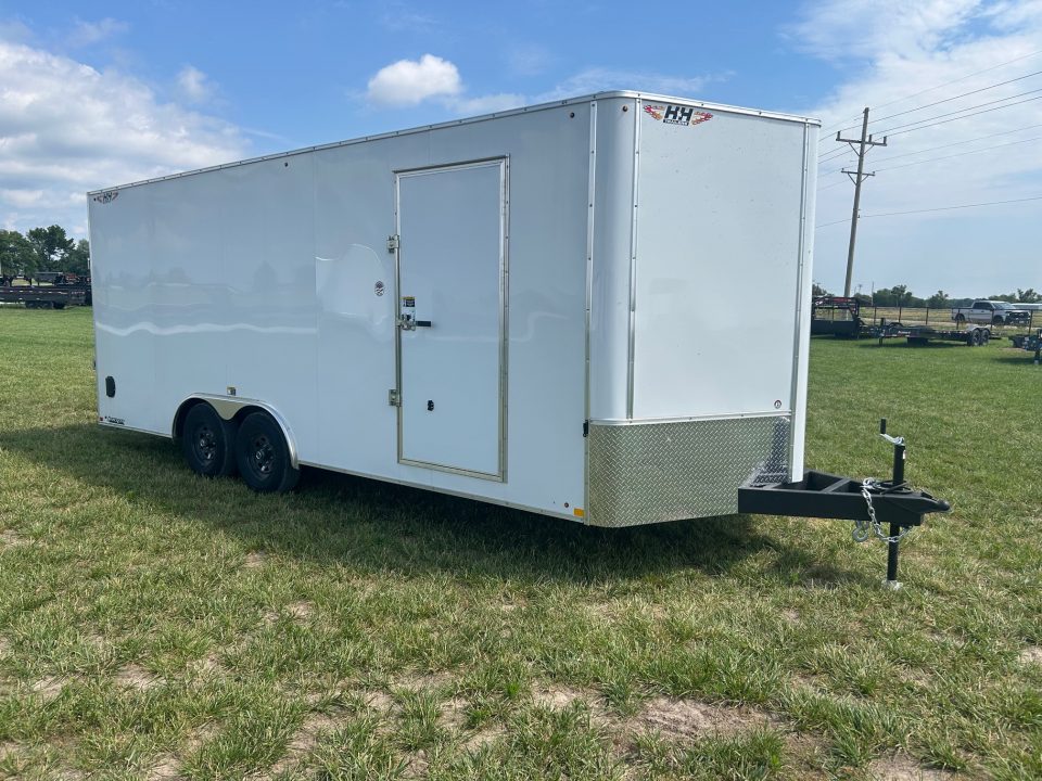 New 2026 H&H 8.5x20 Tandem 10K Cargo w/ Ramp Door & 7' Interior Height