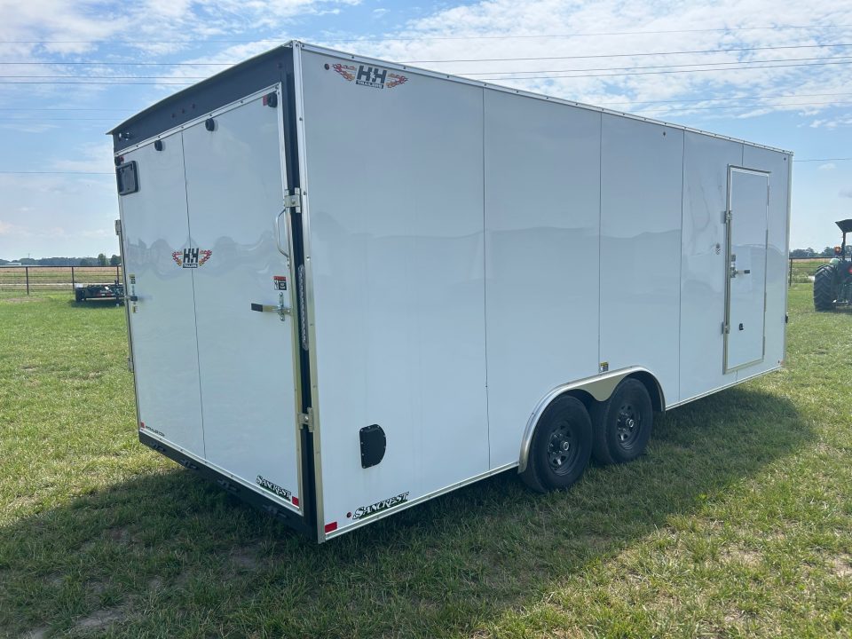 New 2026 H&H 8.5x20 Tandem 10K Cargo w/ Ramp Door & 7' Interior Height