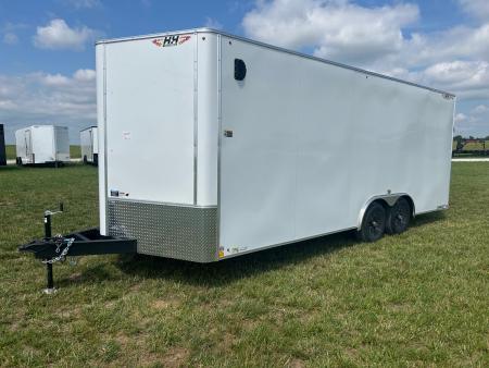 New 2026 H&H 8.5x20 Tandem 10K Cargo w/ Ramp Door & 7' Interior Height