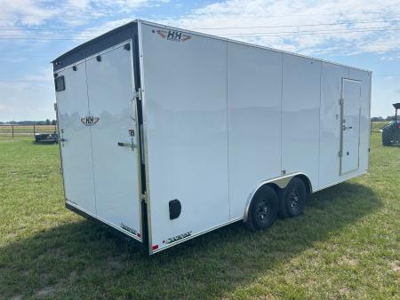 New 2026 H&H 8.5x20 Tandem 10K Cargo w/ Ramp Door & 7' Interior Height