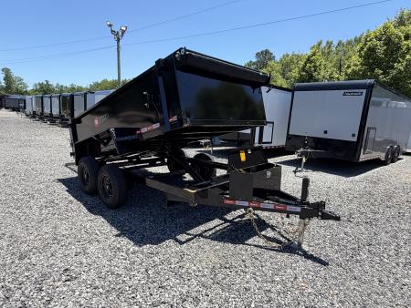 New 2027 U-Dump 6X12 With 31  Sides, Pro-Lite Low-Profile Dump Trailer, 10K GVWR, Tarp & Roller, Slide-Out Ramps