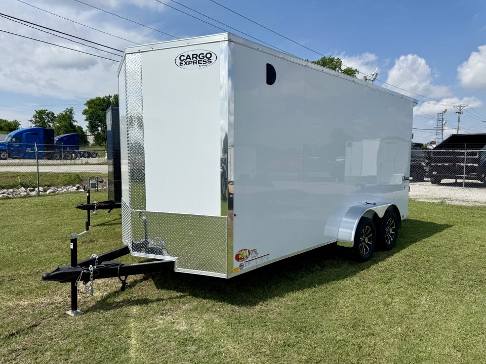New 2026 Cargo Express KE-DX8416-07 White Cargo / Enclosed Trailer
