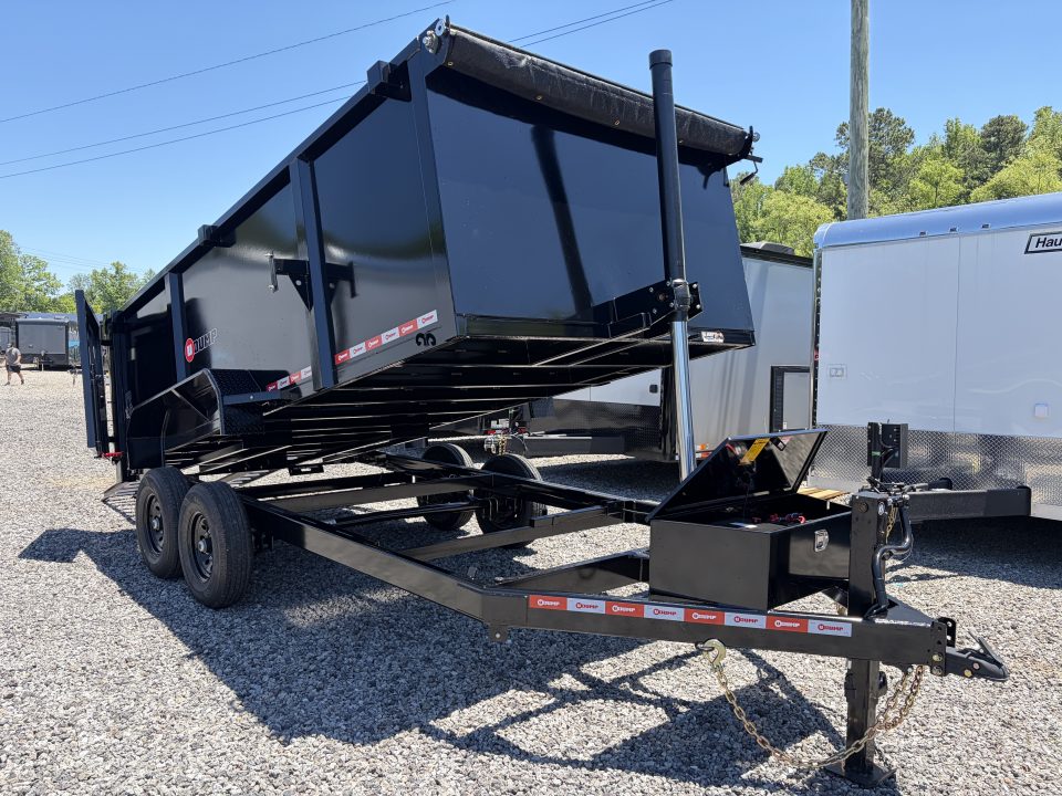 New 2027 U-Dump 7X16 Dump Trailer - HD Pro Series, 48" Sides, 10 Ga Walls, 7 Ga Floor, 14K GVWR