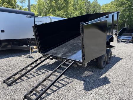 New 2027 U-Dump 7X16 Dump Trailer - HD Pro Series, 48" Sides, 10 Ga Walls, 7 Ga Floor, 14K GVWR