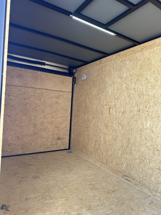 New 2026 COVERED WAGON 6X12 TANDEM AXLE ENCLOSED TRAILER WITH BLACKOUT KIT