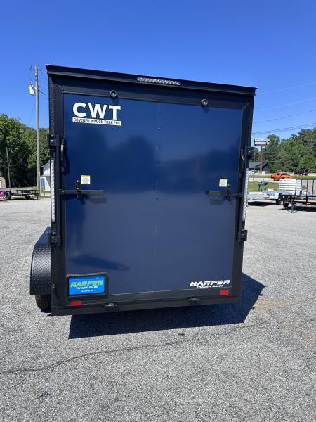 New 2026 COVERED WAGON 6X12 TANDEM AXLE ENCLOSED TRAILER WITH BLACKOUT KIT