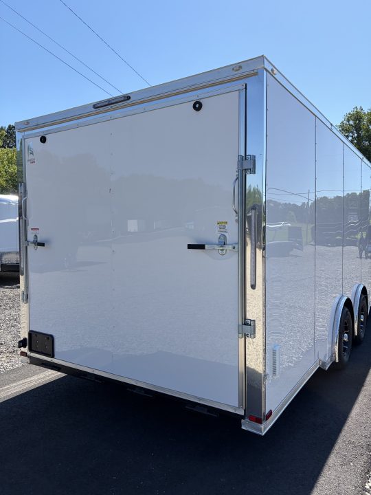 New 2026 Spartan Cargo 8.5x24 Enclosed Trailer, Pro-Series, Preferred Package, Torsion Spread 10K GVWR, Polycor, 7' Interior, 4" Tube Cross Members