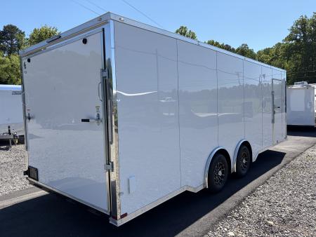 New 2026 Spartan Cargo 8.5x24 Enclosed Trailer, Pro-Series, Preferred Package, Torsion Spread 10K GVWR, Polycor, 7' Interior, 4" Tube Cross Members