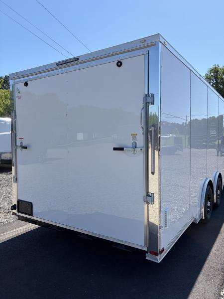 New 2026 Spartan Cargo 8.5x24 Enclosed Trailer, Pro-Series, Preferred Package, Torsion Spread 10K GVWR, Polycor, 7' Interior, 4" Tube Cross Members