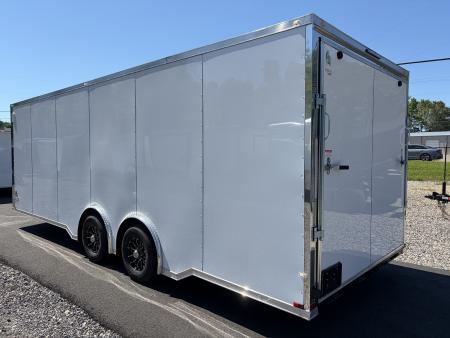 New 2026 Spartan Cargo 8.5x24 Enclosed Trailer, Pro-Series, Preferred Package, Torsion Spread 10K GVWR, Polycor, 7' Interior, 4" Tube Cross Members