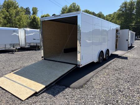 New 2026 Spartan Cargo 8.5x24 Enclosed Trailer, Pro-Series, Preferred Package, Torsion Spread 10K GVWR, Polycor, 7' Interior, 4" Tube Cross Members