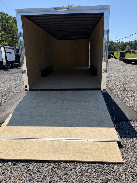 New 2026 Spartan Cargo 8.5x24 Enclosed Trailer, Pro-Series, Preferred Package, Torsion Spread 10K GVWR, Polycor, 7' Interior, 4" Tube Cross Members