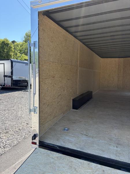 New 2026 Spartan Cargo 8.5x24 Enclosed Trailer, Pro-Series, Preferred Package, Torsion Spread 10K GVWR, Polycor, 7' Interior, 4" Tube Cross Members