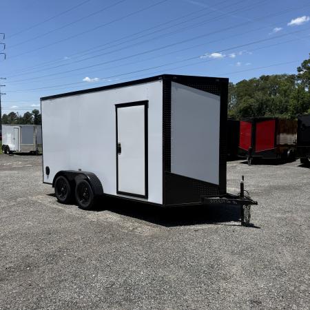 New 2026 Hook and Line 7x14TA Cargo / Enclosed Trailer