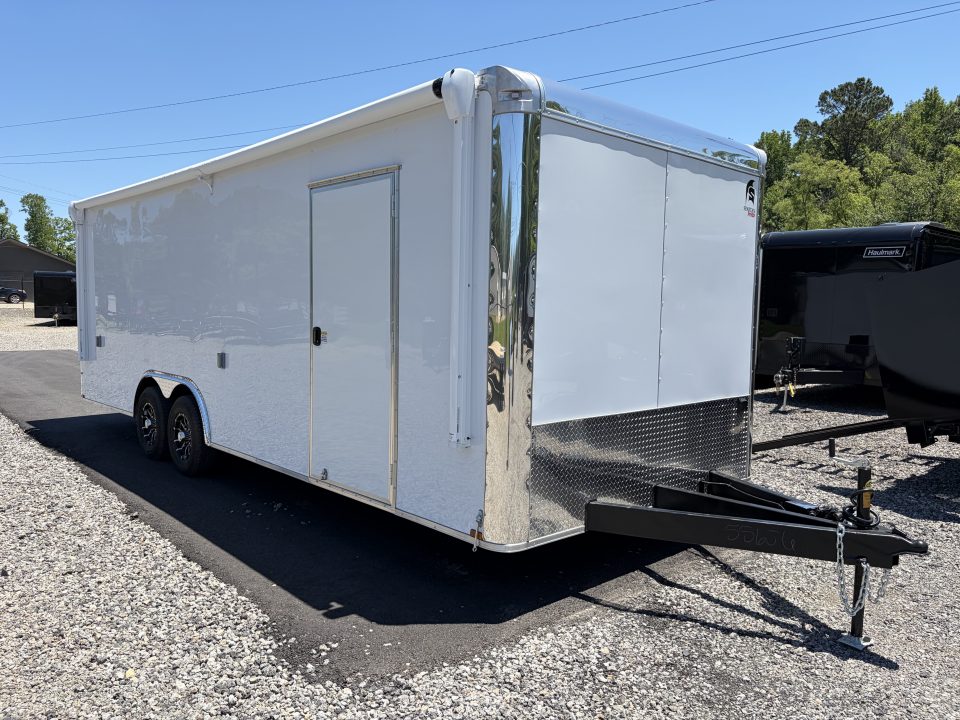 New 2026 Spartan 24' PRO-RACE, Enclosed Trailer, 10K GVWR, Polycor, Insulated, Ext Tongue, Finished Race Interior, A/C