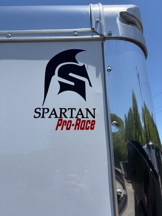 New 2026 Spartan 24' PRO-RACE, Enclosed Trailer, 10K GVWR, Polycor, Insulated, Ext Tongue, Finished Race Interior, A/C