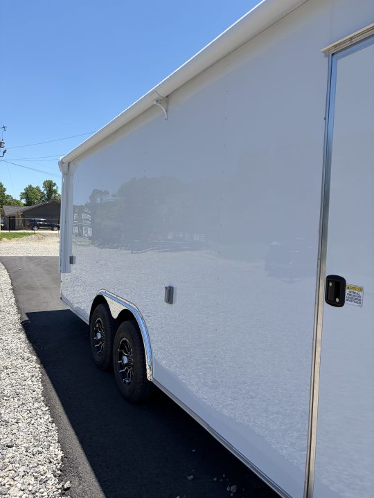 New 2026 Spartan 24' PRO-RACE, Enclosed Trailer, 10K GVWR, Polycor, Insulated, Ext Tongue, Finished Race Interior, A/C