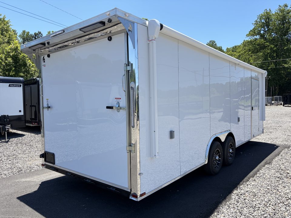 New 2026 Spartan 24' PRO-RACE, Enclosed Trailer, 10K GVWR, Polycor, Insulated, Ext Tongue, Finished Race Interior, A/C