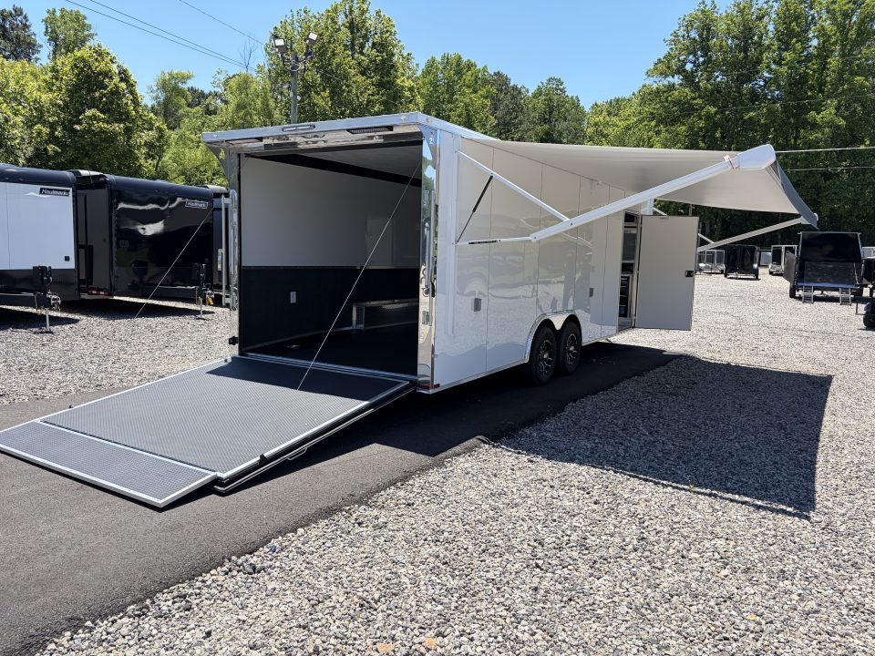 New 2026 Spartan 24' PRO-RACE, Enclosed Trailer, 10K GVWR, Polycor, Insulated, Ext Tongue, Finished Race Interior, A/C
