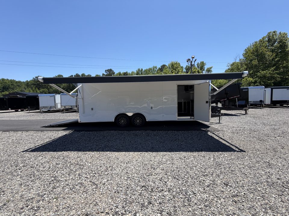 New 2026 Spartan 24' PRO-RACE, Enclosed Trailer, 10K GVWR, Polycor, Insulated, Ext Tongue, Finished Race Interior, A/C