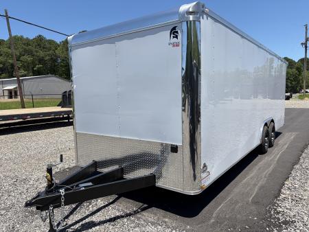 New 2026 Spartan 24' PRO-RACE, Enclosed Trailer, 10K GVWR, Polycor, Insulated, Ext Tongue, Finished Race Interior, A/C
