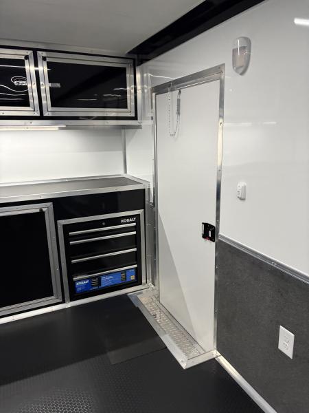 New 2026 Spartan 24' PRO-RACE, Enclosed Trailer, 10K GVWR, Polycor, Insulated, Ext Tongue, Finished Race Interior, A/C