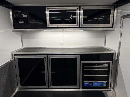 New 2026 Spartan 24' PRO-RACE, Enclosed Trailer, 10K GVWR, Polycor, Insulated, Ext Tongue, Finished Race Interior, A/C