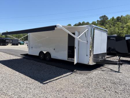 New 2026 Spartan 24' PRO-RACE, Enclosed Trailer, 10K GVWR, Polycor, Insulated, Ext Tongue, Finished Race Interior, A/C