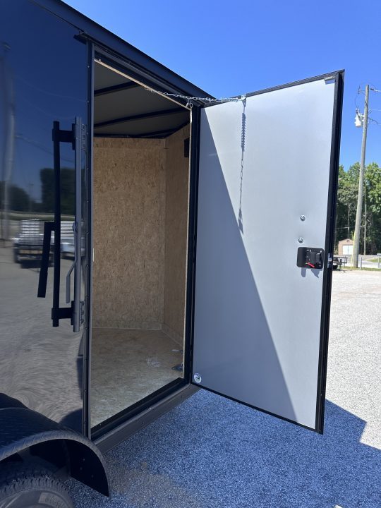 New 2026 COVERED WAGON 6X12 TANDEM AXLE ENCLOSED TRAILER WITH BLACKOUT KIT