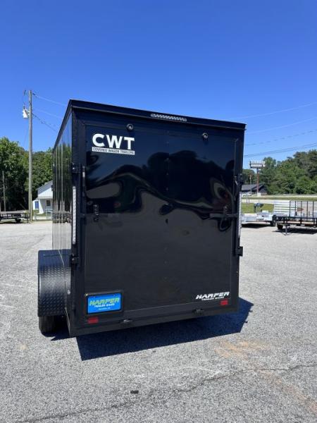 New 2026 COVERED WAGON 6X12 TANDEM AXLE ENCLOSED TRAILER WITH BLACKOUT KIT