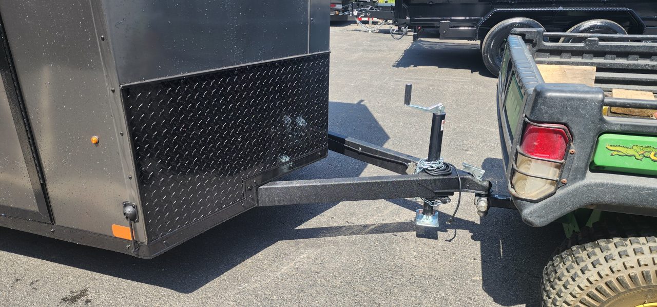 New 6 x 12 LOOK ST DLX Cargo Trailer Blackout Package 3k ** Ladder Racks