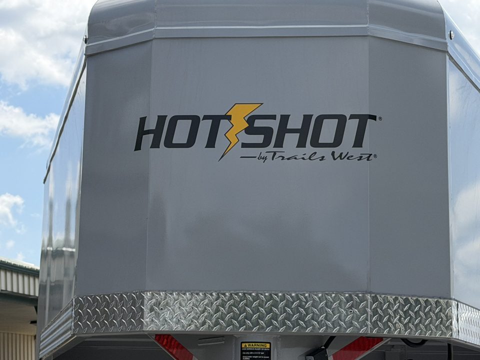 New 2027 Trails West Hotshot GN 7 6 x 24 ft. Horse Trailer Stock / Combo