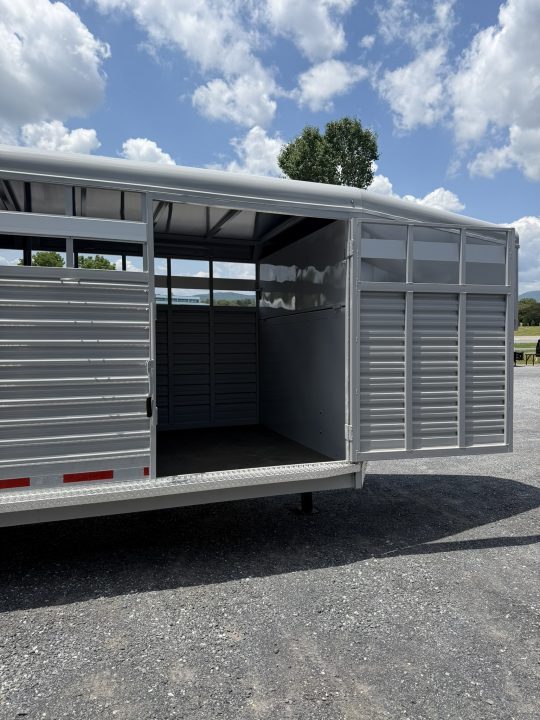 New 2027 Trails West Hotshot GN 7 6 x 24 ft. Horse Trailer Stock / Combo