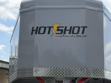 New 2027 Trails West Hotshot GN 7 6 x 24 ft. Horse Trailer Stock / Combo