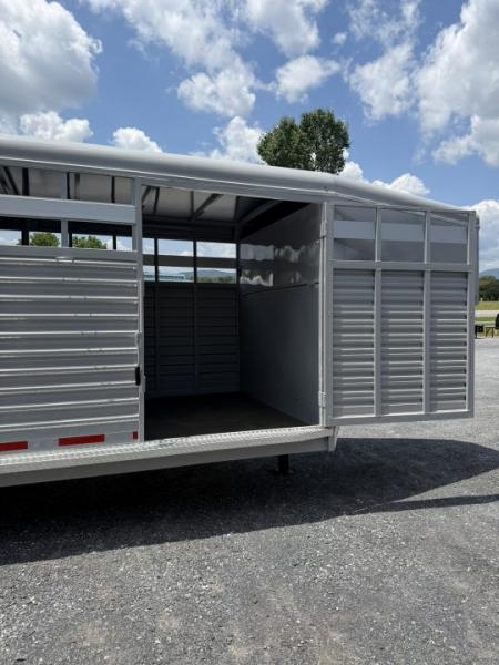 New 2027 Trails West Hotshot GN 7 6 x 24 ft. Horse Trailer Stock / Combo
