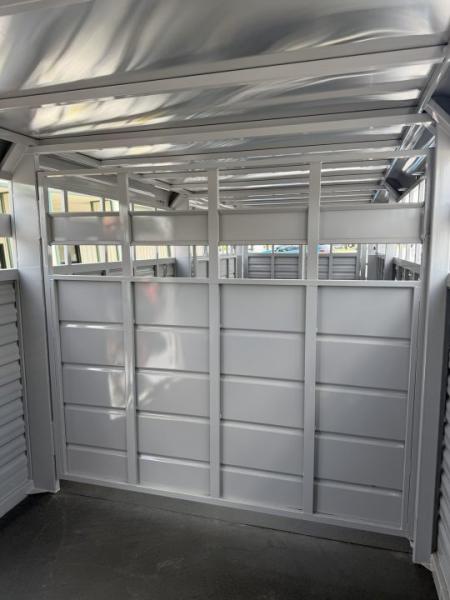 New 2027 Trails West Hotshot GN 7 6 x 24 ft. Horse Trailer Stock / Combo