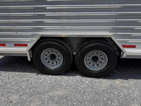 New 2027 Trails West Hotshot GN 7 6 x 24 ft. Horse Trailer Stock / Combo