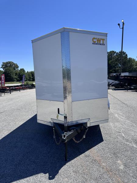 New 2026 COVERED WAGON 6X12 TANDEM AXLE ENCLOSED TRAILER WITH BARN DOORS